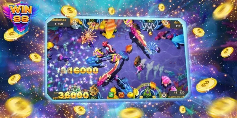 Rinh thưởng cực khủng săn cá may mắn